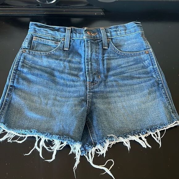 Madewell The Perfect high rise Jean Short in Ullman Wash SZ 23 k9361 - Picture 2 of 11